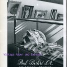 Paul Buhre Watch Company Switzerland Vintage 1945 Swiss Print Ad Advert Suisse 1940s Paul Buhre Watch Company Switzerland Vintage 1945 Swiss Print Ad Advert Suisse 1940s