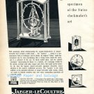 Vintage 1952 Jaeger-LeCoultre Lantern Table Clock Advert Swiss Print Ad Suisse 1950s Vintage 1952 Jaeger-LeCoultre Lantern Table Clock Advert Swiss Print Ad Suisse 1950s