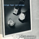 1952 Audemars Piguet Watch Company Switzerland Vintage 1950s Swiss Print Ad Advert Suisse