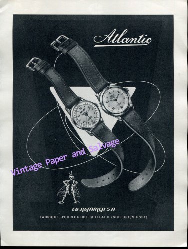 Atlantic best sale watch company