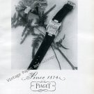 Vintage 1946 Piaget Watch Company La Cote-Aux-Fees Switzerland 1940s Swiss Ad Advert Suisse
