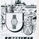 Vintage 1946 Ernest Borel Watch Company E Borel Co Neuchatel Switzerland 1940s Swiss Ad Suisse