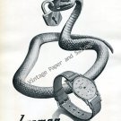 1946 Bremon Watch Company No Criticism Snake Vintage 1940s Swiss Ad Advert Suisse Switzerland 1946 Bremon Watch Company No Criticism Snake Vintage 1940s Swiss Ad Advert Suisse Switzerland