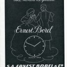 Vintage 1947 Ernest Borel & Co SA Switzerland 1940s Swiss Ad Advert Suisse