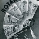 Vintage 1946 Rotary Watch Co Fils de Moise Dreyfuss Switzerland Swiss Ad Advert Suisse