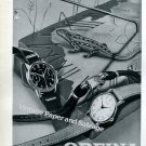 Orfina Watch Company Grenchen Switzerland Vintage 1946 Swiss Ad Advert Suisse 1940s
