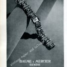 Baume & Mercier Watch Company Switzerland Vintage 1946 Swiss Ad Advert Suisse 1940s