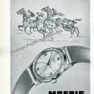 Moeris Watch Company St-Imier Switzerland Vintage 1946 Swiss Ad Advert Suisse 1940s