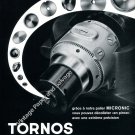 Vintage 1959 Tornos Moutier Switzerland Swiss Ad Advert Suisse Horlogerie Horology Vintage 1959 Tornos Moutier Switzerland Swiss Ad Advert Suisse Horlogerie Horology