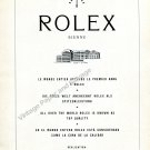 1959 Rolex Watch Company Milestone: 350,000 Chronometers Vintage 1950s Swiss Print Ad 1959 Rolex Watch Company Milestone: 350,000 Chronometers Vintage 1950s Swiss Print Ad