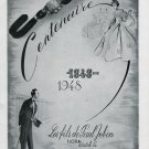 1948 Flora Watch Co Les Fils Paul Jobin 100 Year Anniversary Vintage Swiss Ad Advert Suisse