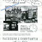Vintage 1943 Vacheron Constantin Watch Company Switzerland Ahrens 1940s Swiss Ad Advert Suisse