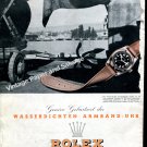 1943 Rolex Oyster Watch Advert Geneva Birthplace of the Waterproof Watch Vintage Swiss Print Ad