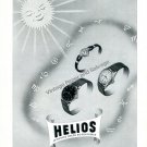 Vintage 1944 Helios Watch Company Switzerland 1940s Swiss Print Ad Advert Suisse