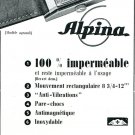 Vintage 1939 Alpina Watch Company Switzerland 1930s Swiss Print Ad Advert Suisse