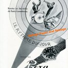 Vintage 1948 Prexa Watch Company Le Rythme du Jour Radio-Luxembourg 1940s Swiss Ad Advert Suisse