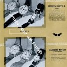 Vintage 1945 Swiss Watch Fair Angelus Heuer Jaeger-LeCoultre Omega Reconvilier Mulco Movado