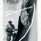 Vintage 1942 Pronto Watch Company Le Noirmont Switzerland Original 1940s Swiss Ad Advert Suisse Vintage 1942 Pronto Watch Company Le Noirmont Switzerland Original 1940s Swiss Ad Advert Suisse