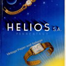 Vintage 1946 Helios Watch Company Porrentruy Switzerland 1940s Swiss Print Ad Advert Suisse Vintage 1946 Helios Watch Company Porrentruy Switzerland 1940s Swiss Print Ad Advert Suisse