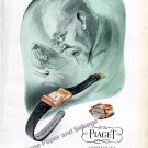 Vintage 1946 Piaget Watch Co Georges Piaget & Cie Switzerland 1940s Swiss Ad Advert Suisse