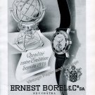 Vintage 1942 Ernest Borel & Co SA Watch Company Switzerland 1940s Swiss Ad Advert Suisse Vintage 1942 Ernest Borel & Co SA Watch Company Switzerland 1940s Swiss Ad Advert Suisse