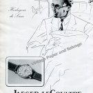 Vintage 1942 Jaeger-LeCoultre Geneve Switzerland 1940s Swiss Ad Advert Suisse Vintage 1942 Jaeger-LeCoultre Geneve Switzerland 1940s Swiss Ad Advert Suisse