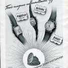Vintage 1942 Piaget & Co La Cote-Aux-Fees Switzerland 1940s Swiss Ad Advert Suisse