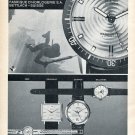 Vintage 1965 Atlantic Seahunter Watch Advert Switzerland Vintage 1960s Swiss Print Ad Vintage 1965 Atlantic Seahunter Watch Advert Switzerland Vintage 1960s Swiss Print Ad