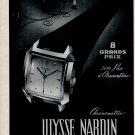 Vintage 1954 Ulysse Nardin Watch Company Switzerland 1950s Swiss Print Ad Suisse Vintage 1954 Ulysse Nardin Watch Company Switzerland 1950s Swiss Print Ad Suisse