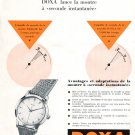 Vintage 1954 Doxa Watch Company Le Locle Switzerland 1950s Swiss Print Ad Suisse Vintage 1954 Doxa Watch Company Le Locle Switzerland 1950s Swiss Print Ad Suisse