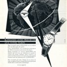 Vintage 1954 Longines Watch Company Symbol Pour Une Elite Eprise de Qualite Swiss Advert