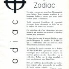 Vintage 1954 Zodiac Watch Company Switzerland 1950s Swiss Print Ad Zodiac Autographic Advert Vintage 1954 Zodiac Watch Company Switzerland 1950s Swiss Print Ad Zodiac Autographic Advert