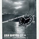 Vintage 1942 Era Watch Company C Ruefli-Flury & Co Switzerland 1940s Swiss Advert Suisse