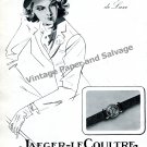 Vintage 1943 Jaeger-LeCoultre Watch Company Switzerland Original 1940s Swiss Print Ad Suisse
