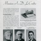 1936 LeCoultre Watch Clock Co Jacques-David Le Coultre Interview 1930s Swiss Magazine Article