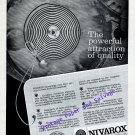 1968 Nivarox Watch Hairspring Advert The Powerful Attraction of Quality 1960s Swiss Print Ad 1968 Nivarox Watch Hairspring Advert The Powerful Attraction of Quality 1960s Swiss Print Ad