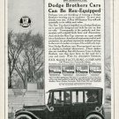 Vintage 1920 Rex Manufacturing Company Connersville Indiana Dodge Brothers Cars Automobiles Print Ad
