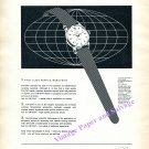 Vintage 1960 Enicar Ultrasonic Sherpa Watch Advert 3 Good Reasons Swiss Print Ad Suisse