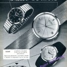 Vintage 1960 Paul Buhre Automatic Watch Advert RotoDatoR Swiss Ad Paul Buhré Watch Company