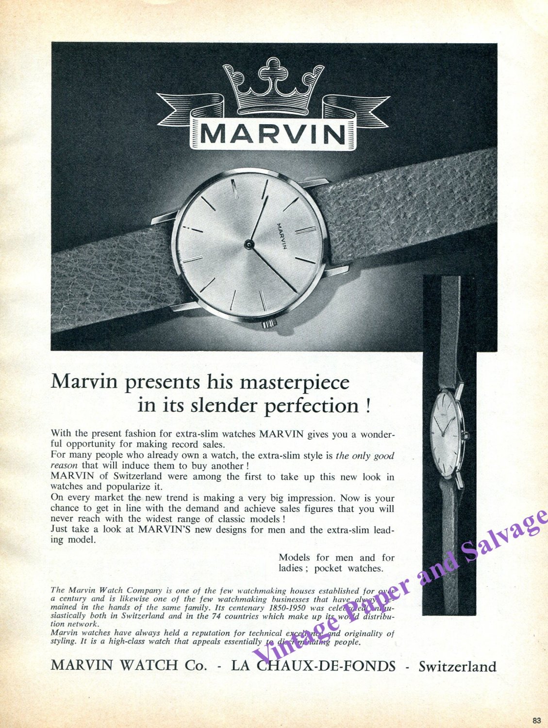 Marvin cheap watches switzerland