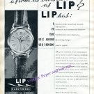 Vintage 1960 Lip Watch Company Switzerland Outstanding Firm 1960 Swiss Print Ad Suisse Vintage 1960 Lip Watch Company Switzerland Outstanding Firm 1960 Swiss Print Ad Suisse