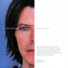 2001 David Bowie Axispoint Ad Advert Listen to the Future Magazine Advertisement 2001 David Bowie Axispoint Ad Advert Listen to the Future Magazine Advertisement