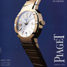 2001 Piaget Watch Company Beyond the Style The Emotion Ad Magazine Advertisement 2001 Piaget Watch Company Beyond the Style The Emotion Ad Magazine Advertisement
