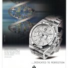 2006 Vacheron Constantin Overseas Chronograph Watch Ad Magazine Advertisement