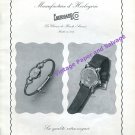 1946 Eberhard & Co Watch Company Switzerland Vintage 1940s Swiss Print Ad Advert