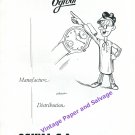 1949 Ogival Watch Company Switzerland Vintage 1940s Swiss Print Ad Suisse Advert