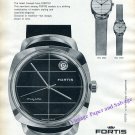 1960 Fortis True Line Watch Advert Vintage Swiss Print Ad Montres Fortis SA 1960 Fortis True Line Watch Advert Vintage Swiss Print Ad Montres Fortis SA
