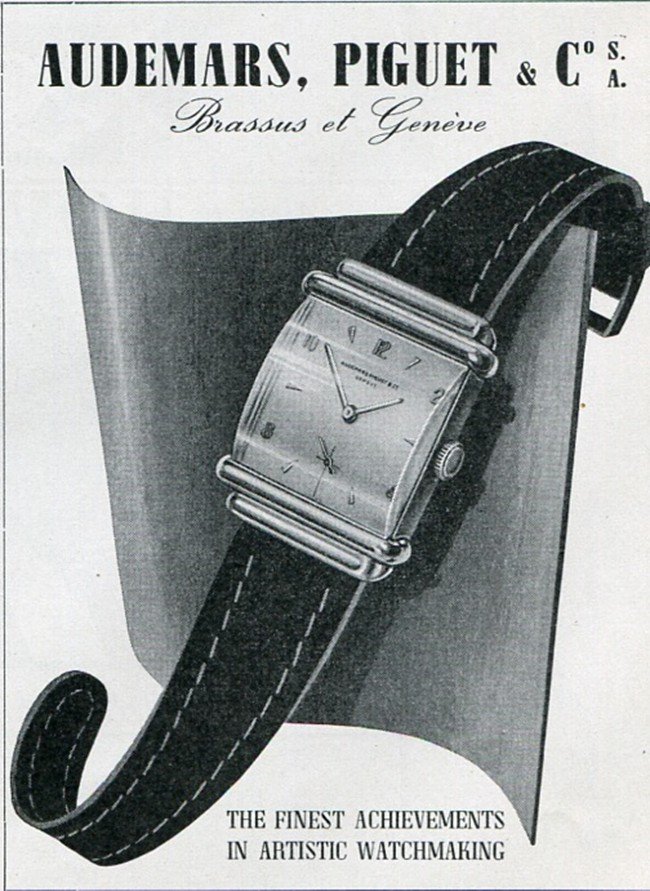 1948 Audemars Piguet & Co SA Watch Co Switzerland Vintage 1940s Swiss ...