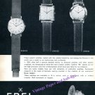 1960 Ebel Watch Company Switzerland Vintage 1960 Swiss Print Ad Suisse Schweiz 1960 Ebel Watch Company Switzerland Vintage 1960 Swiss Print Ad Suisse Schweiz