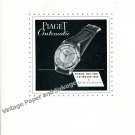 1948 Piaget Watch Company Georges Piaget & Cie La Cote-Aux-Fees Swiss Print Ad 1948 Piaget Watch Company Georges Piaget & Cie La Cote-Aux-Fees Swiss Print Ad